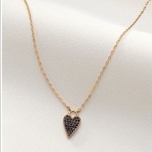 Stella & Dot Delicate Heart Necklace